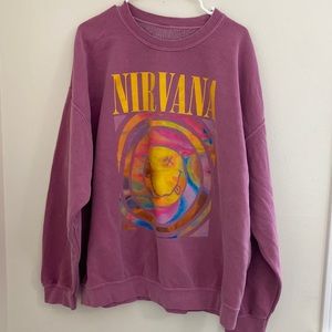Nirvana  Oversized Sweatshirt